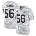 Johmsee GB.Packers #56 Edgerrin Cooper Player Arctic Camo Salute To Service Limited Stitched Jerseys