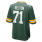 GB.Packers #71 Anthony Belton Green Team Game Stitched American Football Jerseys