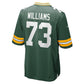 GB.Packers #73 John Williams Green Team Game Stitched American Football Jerseys
