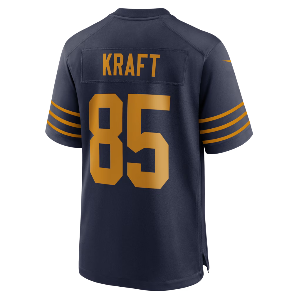 Johmsee GB.Packers #85 Tucker Kraft Green Vapor Untouchable Stitched Limited Jerseys