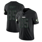Johmsee GB.Packers #85 Tucker Kraft Player Black Impact Limited Home Game Stitched Jerseys