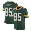 Johmsee GB.Packers #85 Tucker Kraft Player Green Vapor Untouchable Limited Home Game Stitched Jerseys