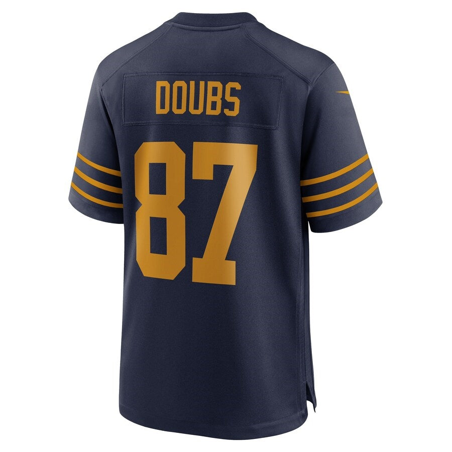GB.Packers #87 Romeo Doubs Navy The 1923 Classic Game American Football Jerseys