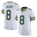 Johmsee GB.Packers #8 Josh Jacobs Player White Vapor Untouchable Limited Home Game Stitched Jerseys