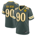 Johmsee GB.Packers #90 Lukas Van Ness Green 2026 Rivalries Collection Game Stitched Jerseys