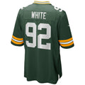 Johmsee GB.Packers #92 Reggie White Player Green Home Game Stitched Jerseys