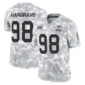 Johmsee GB.Packers #98 Javon Hargrave Player Arctic Camo Salute To Service Limited Stitched Jerseys
