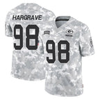 Johmsee GB.Packers #98 Javon Hargrave Player Arctic Camo Salute To Service Limited Stitched Jerseys