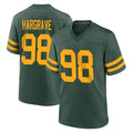 Johmsee GB.Packers #98 Javon Hargrave Player Green Alternate Home Game Stitched Jerseys