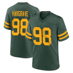 Johmsee GB.Packers #98 Javon Hargrave Player Green Alternate Home Game Stitched Jerseys