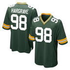 Johmsee GB.Packers #98 Javon Hargrave Player Green Home Game Stitched Jerseys