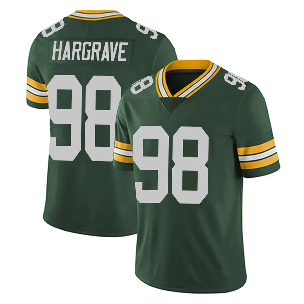 Johmsee GB.Packers #98 Javon Hargrave Player Green Vapor Untouchable Limited Home Game Stitched Jerseys