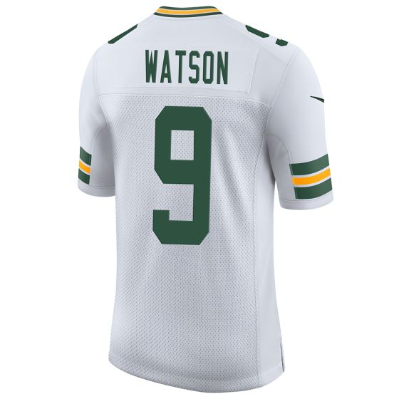 Johmsee GB.Packers #9 Christian Watson Away Limited Stitched Jerseys