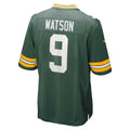 Johmsee GB.Packers #9 Christian Watson Green Game Stitched Jerseys