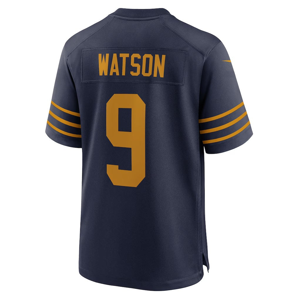 Johmsee GB.Packers #9 Christian Watson Navy The 1923 Classic Game Stitched Jerseys