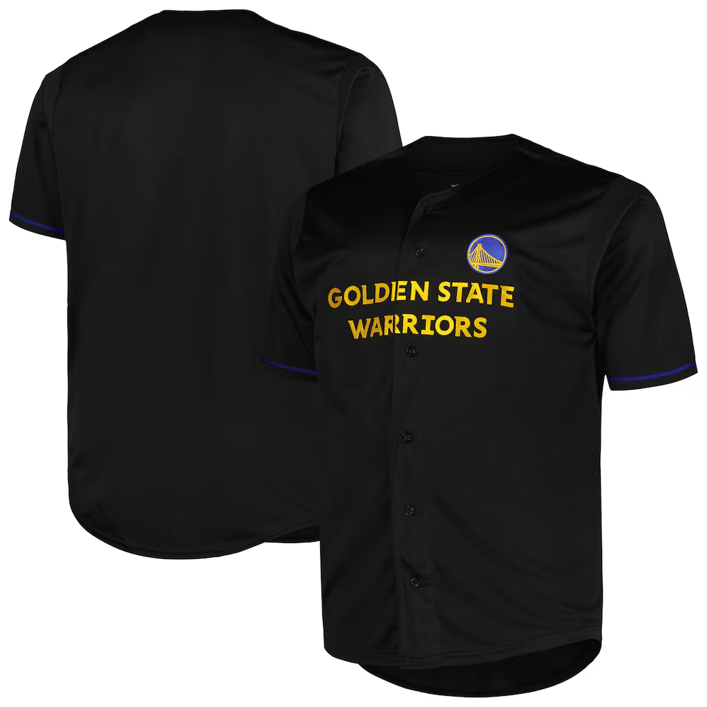 Johmsee G.State Warriors Profile Black Big & Tall Pop Jerseys