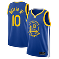 Johmsee G.State Warriors #10 Jimmy Butler III Royal Swingman Jerseys - Icon Edition
