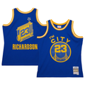 Johmsee G.State Warriors #23 Jason Richardson Mitchell & Ness Royal 200405 Hardwood Classics Swingman Jerseys