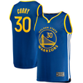 Johmsee G.State Warriors #30 Stephen Curry Royal Big & Tall Fast Break Player Jerseys - Icon Edition