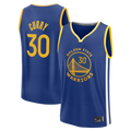 Johmsee G.State Warriors #30 Stephen Curry Royal Fast Break Replica Jerseys - Icon Edition