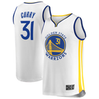 Johmsee G.State Warriors #31 Seth Curry White Fast Break Replica Player Jerseys - Association Edition