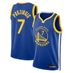 Johmsee G.State Warriors #7 Kristaps Porzi??is Royal Swingman Jerseys - Icon Edition