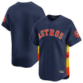 Johmsee H.Astros Navy Home Limited Blank Player Stitched Jerseys