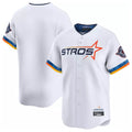 Johmsee H.Astros White City Connect Limited Home Blank Player Stitched Jerseys