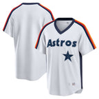 Johmsee H.Astros White Cooperstown Collection T-shirt Blank Player Stitched Jerseys