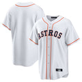 Johmsee H.Astros White Home Game Blank Player Stitched Jerseys