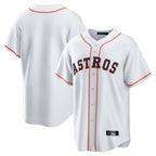 Johmsee H.Astros White Home Game Blank Player Stitched Jerseys