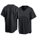 Johmsee H.Astros #1 Carlos Correa Player Black Fashion T-shirt Home Game Stitched Jerseys