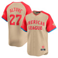 Johmsee H.Astros #27 Jose Altuve Player Cream American League All-Star Game Limited Stitched Jerseys