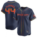 Johmsee H.Astros #44 Yordan Alvarez Player Navy City Connect Limited Home Game Stitched Jerseys