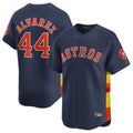 Johmsee H.Astros #44 Yordan Alvarez Player Navy Home Limited Stitched Jerseys