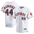 Johmsee H.Astros #44 Yordan Alvarez Player White Home Limited Stitched Jerseys