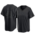 Johmsee H.Astros #45 Tatsuya Imai Player Black Fashion T-shirt Home Game Stitched Jerseys