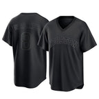 Johmsee H.Astros #8 Christian Walker Player Black Fashion T-shirt Home Game Stitched Jerseys