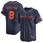 Johmsee H.Astros #8 Christian Walker Player Navy City Connect Home Limited Stitched Jerseys