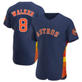 Johmsee H.Astros #8 Christian Walker Player Navy Home Limited Elite Stitched Jerseys