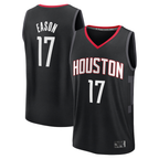 Johmsee H.Rockets #17 Tari Eason Black Fast Break Replica Player Stitched Jerseys-Statement Edition