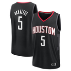 Johmsee H.Rockets #5 Fred VanVleet Black Fast Break Replica Player Stitched Jerseys-Statement Edition