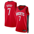 Johmsee H.Rockets #7 Kevin Durant Red Swingman Player Stitched Jerseys-Icon Edition