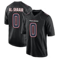 Johmsee H.Texans #0 Azeez Al-Shaair Player Black Fashion Home Game Stitched Jerseys