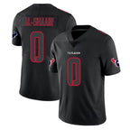 Johmsee H.Texans #0 Azeez Al-Shaair Player Black Impact Limited Game Stitched Jerseys