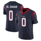 Johmsee H.Texans #0 Azeez Al-Shaair Player Navy Limited Vapor Untouchable Home Game Stitched Jerseys