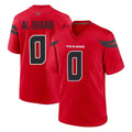 Johmsee H.Texans #0 Azeez Al-Shaair Player Red Alternate Home Game Stitched Jerseys