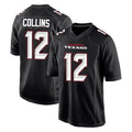 Johmsee H.Texans #12 Nico Collins Player Carbon Black Fashion Home Game Stitched Jerseys