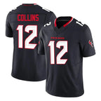Johmsee H.Texans #12 Nico Collins Player Navy Limited Vapor F.U.S.E. Home Game Stitched Jerseys