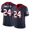 Johmsee H.Texans #24 Derek Stingley Jr. Player Navy Limited Vapor F.U.S.E. Home Game Stitched Jerseys